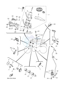 MTM850 MTM-850 XSR900 (B90R) drawing ELECTRICAL 2