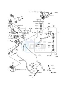 Z250SL ABS BR250FGF XX (EU ME A(FRICA) drawing Rear Master Cylinder