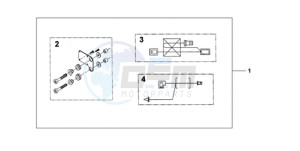 CBF10009 UK - (E / MKH) drawing HEATED GRIP ATT.