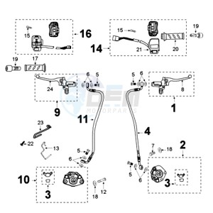 JETFORCE 50 R ICE BLADE drawing BRAKE SYSTEM *JUAN*