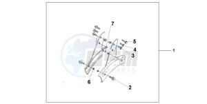 VT750CD3 drawing BACKREST STAY