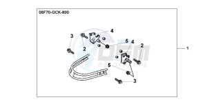 SRX90 50 drawing FR FENDER PIPE