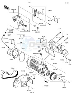 JET SKI ULTRA 310R JT1500NJF EU drawing Super Charger