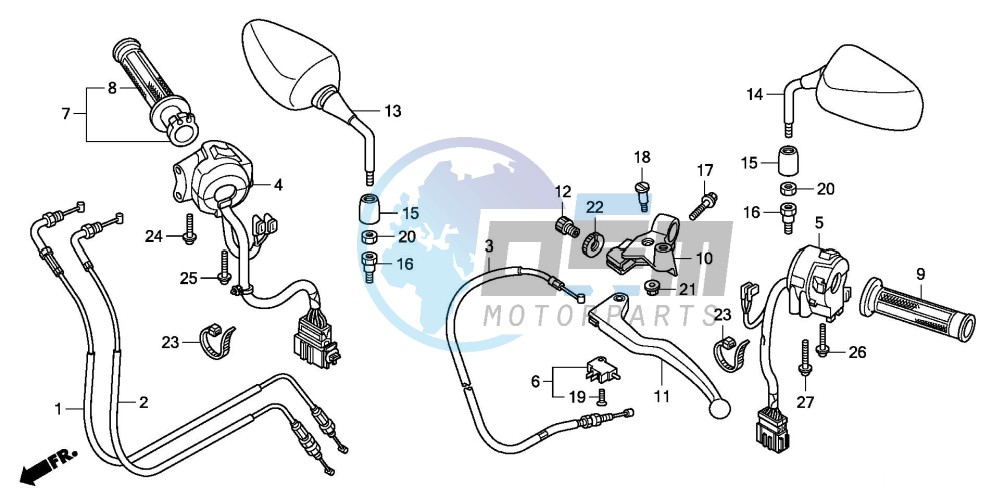 HANDLE LEVER/SWITCH/ CABLE