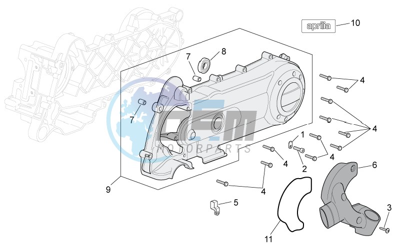 Variator cover