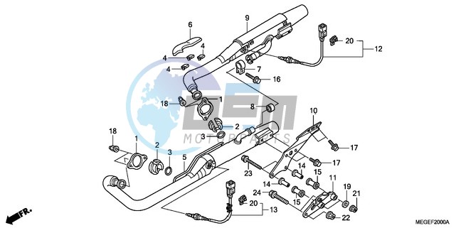 EXHAUST MUFFLER