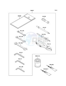 VN2000 VN2000-A2H GB XX (EU ME A(FRICA) drawing Owner's Tools