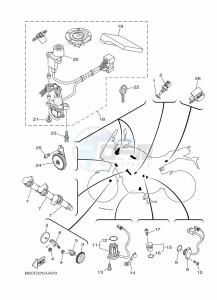 TRACER 900 MTT850 (B5CM) drawing ELECTRICAL 2