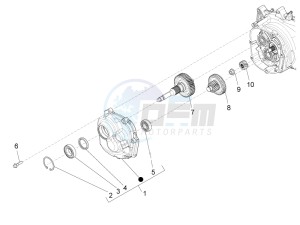 Beverly 350 4t 4v ie e3 ( USA - ca ) USA_CAL drawing Reduction unit