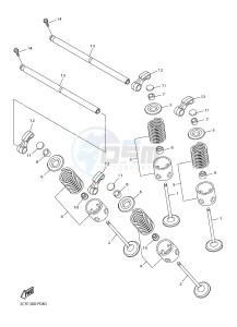 YZF-R1 998 R1 (2CR1 2CR2) drawing VALVE