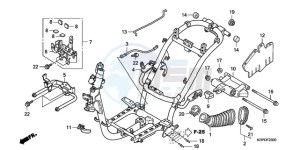 SCV100F9 Australia - (U) drawing FRAME BODY