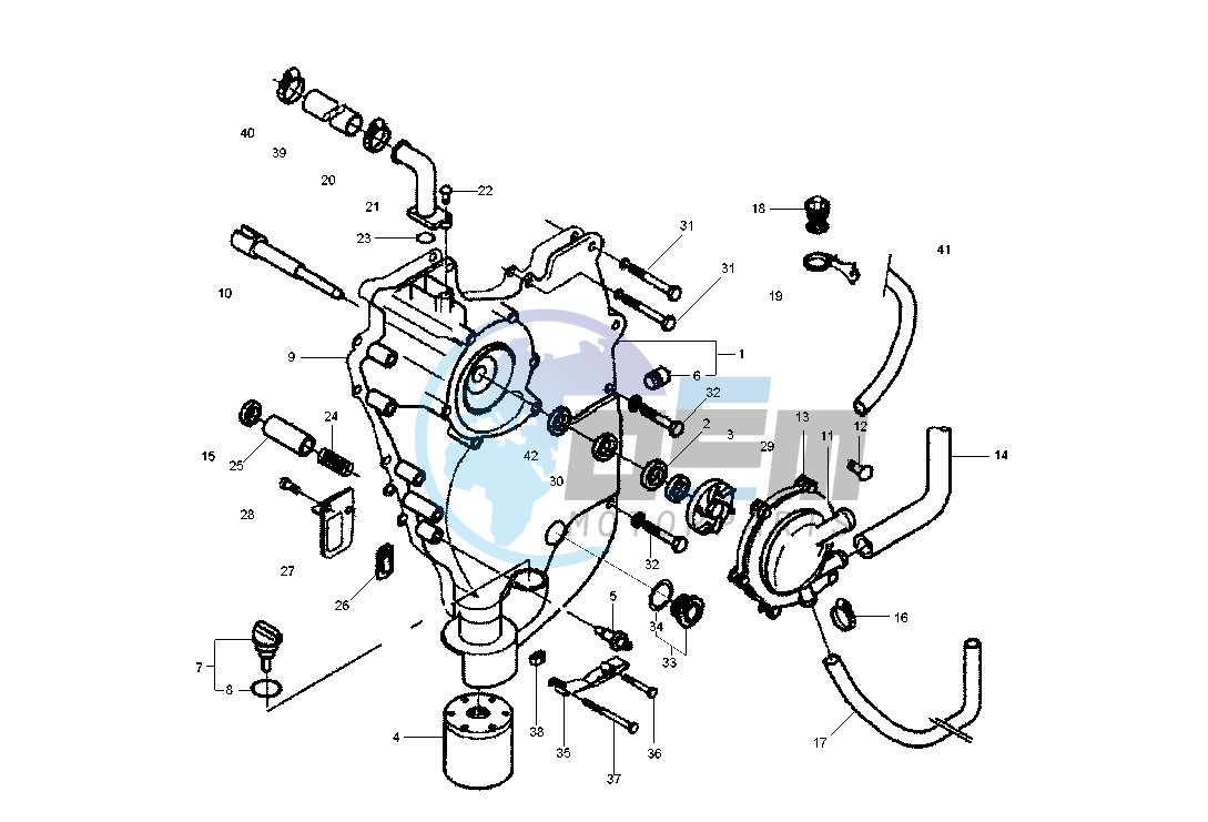 Ignition Cover - Oil Filter