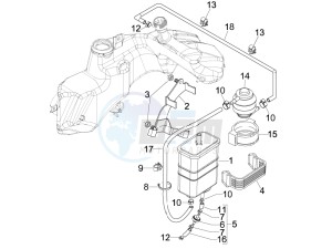 GTV 250 ie USA drawing Anti-percolation system