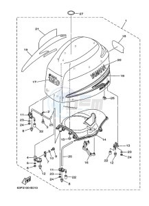 FL150A drawing FAIRING-UPPER