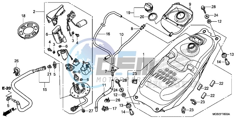 FUEL TANK/ FUEL PUMP