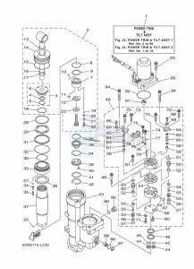 F80BETX drawing POWER-TILT-ASSEMBLY-1