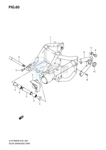 VLR1800 (E2) drawing REAR SWINGING ARM