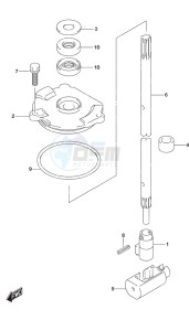 DF 140A drawing Shift Rod