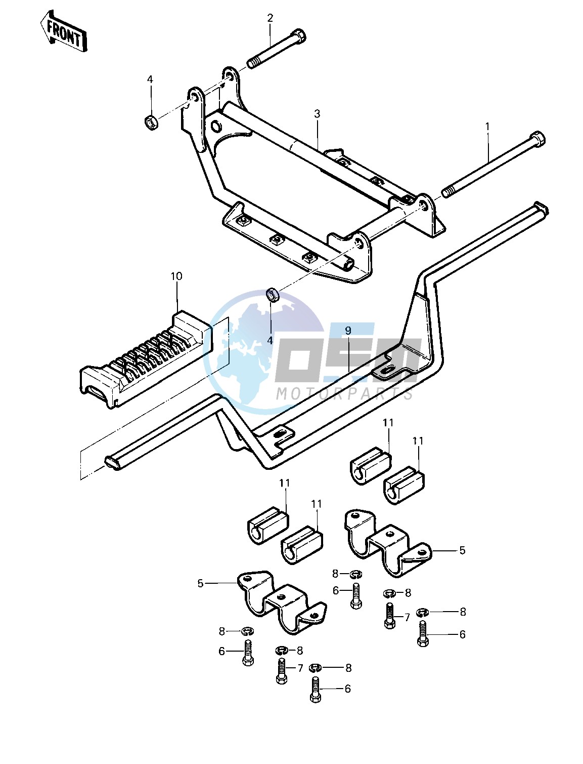 FOOTRESTS -- 83 KLT200-A4_A4A- -