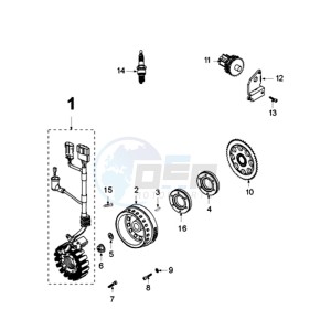 SAT400 drawing IGNITION PART