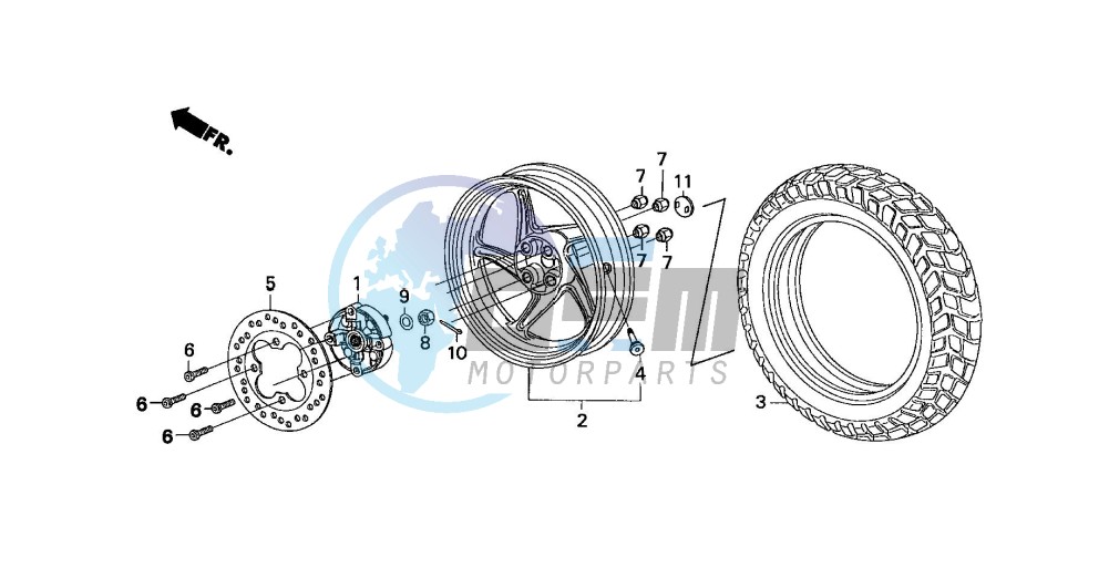 REAR WHEEL (2)