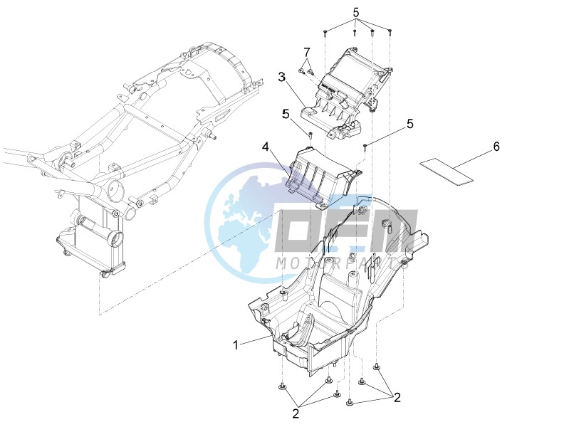 Saddle compartment