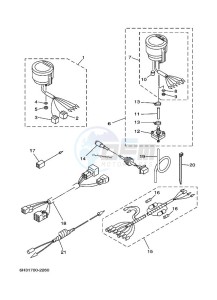 70BEDOL drawing SPEEDOMETER