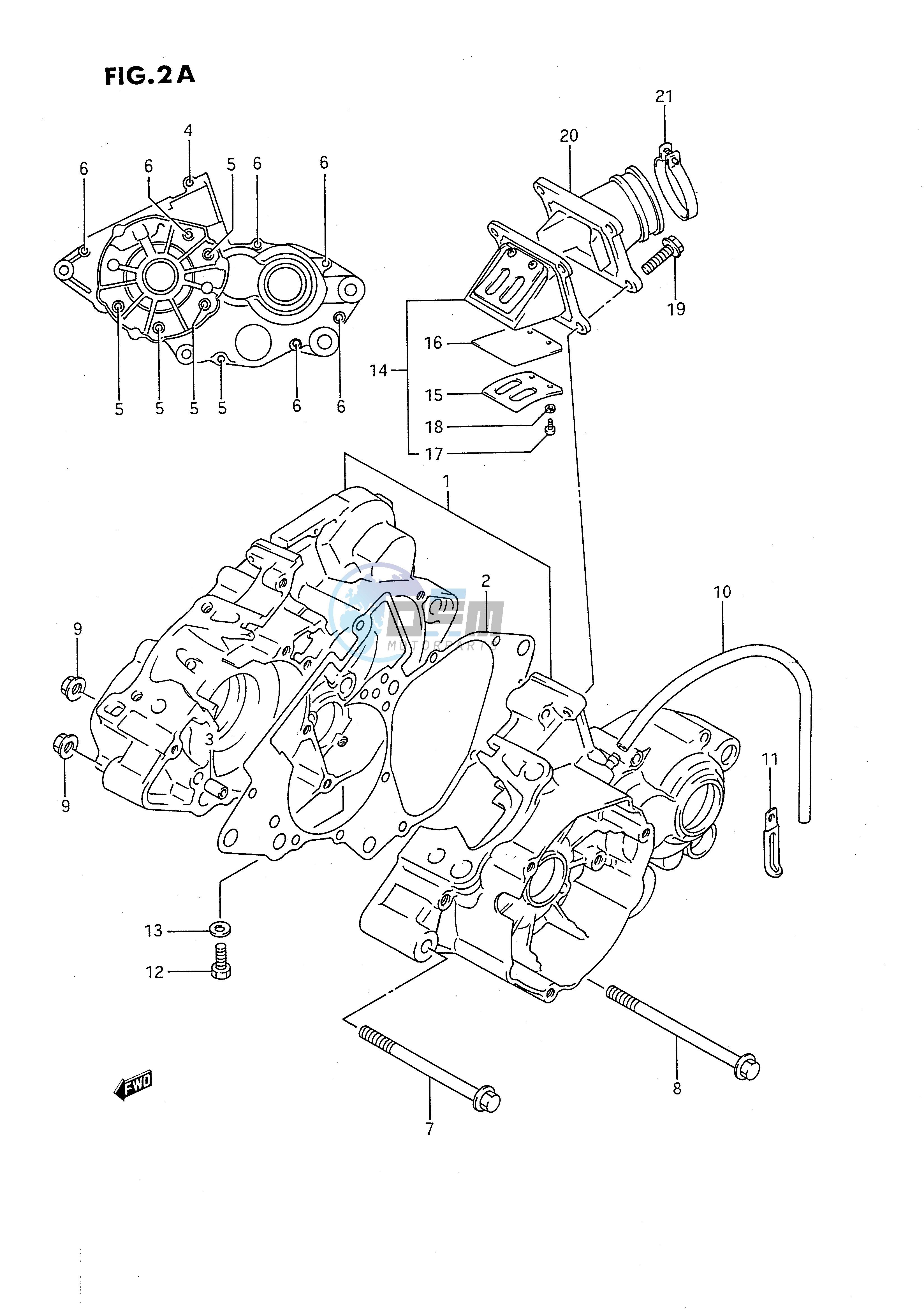 CRANKCASE (MODEL K)