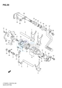 LT-R450 (E28-E33) drawing GEAR SHIFTING (LT-R450ZL1 E33)