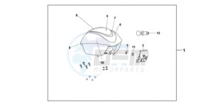 SH1259 France - (F / CMF 2F) drawing TOPBOX *NHA84P*