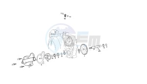 GPR R - GPR REPLICA - 50 CC EU2 drawing WATER PUMP