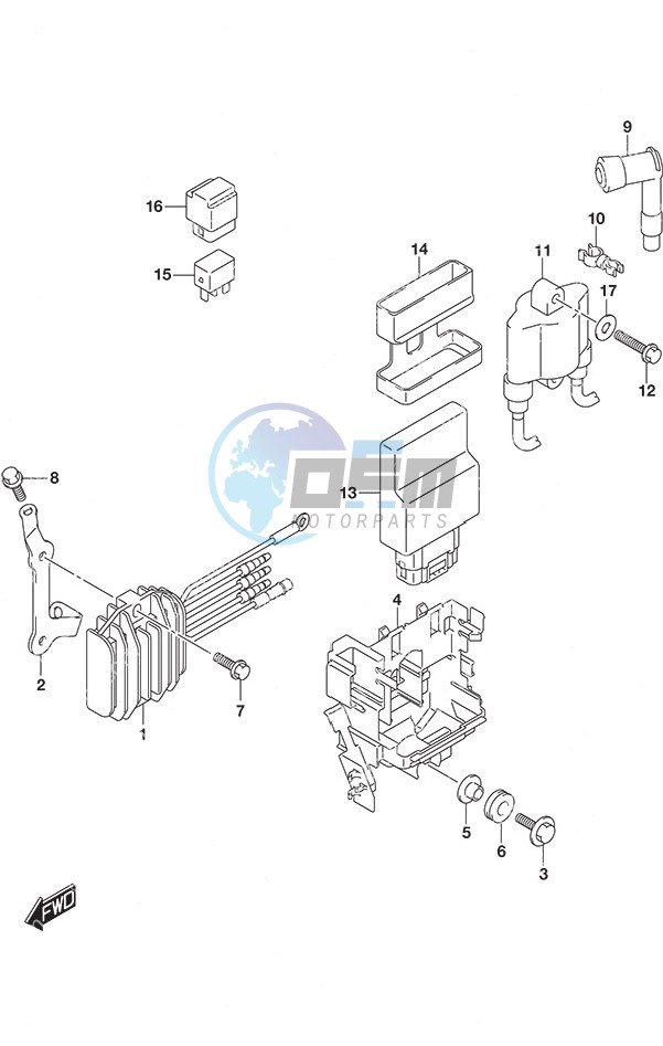 Rectifier/Ignition Coil Remote Control