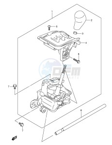 LT-A700X (E28-E33) drawing SHIFT LEVER