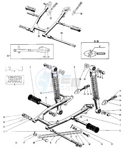 G3 SS A (-A) 90 drawing SWING ARM_SHOCK ABSORBERS -- 69-73- -