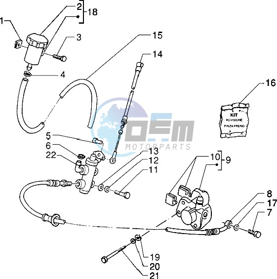 Front brake cylinder-Brake caliper