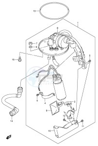 VL800 (E2) VOLUSIA drawing FUEL PUMP (MODEL K5)