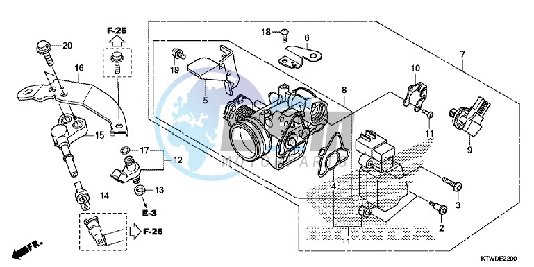 THROTTLE BODY/FUEL INJECTOR