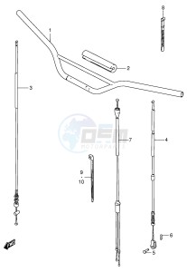 DS80 (E3-E28) drawing HANDLEBAR