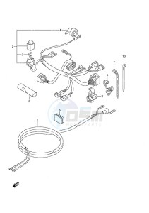 DF 9.9A drawing Harness w/Remote Control