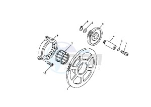 FZS FAZER 1000 drawing STARTER