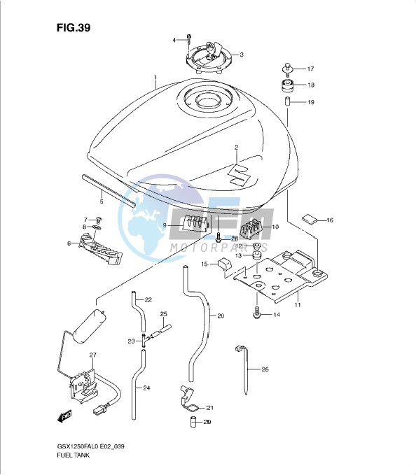 FUEL TANK L0-L4