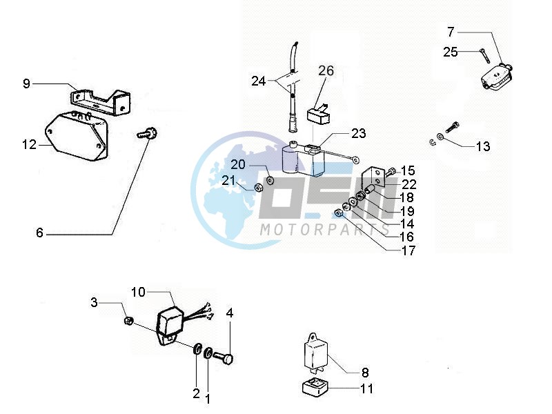 Voltage Regulators -ECU - H.T. Coil