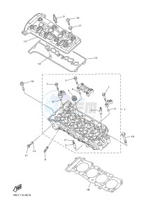 FJR1300AE FJR1300-AS ENGLAND drawing CYLINDER