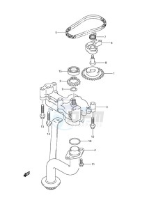 DF 250 drawing Oil Pump