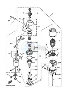 LZ200N drawing STARTING-MOTOR