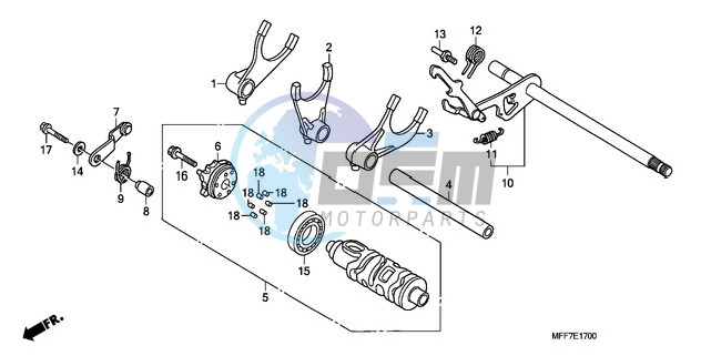 GEARSHIFT DRUM