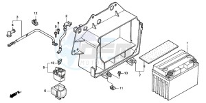 FES150 125 PANTHEON drawing BATTERY