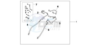 XL1000V9 F / CMF drawing PANNIER STAY SET