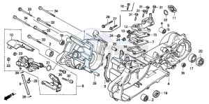 NH80MD drawing CRANKCASE/OIL PUMP