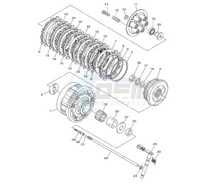 XJ6-NA ABS 600 drawing CLUTCH